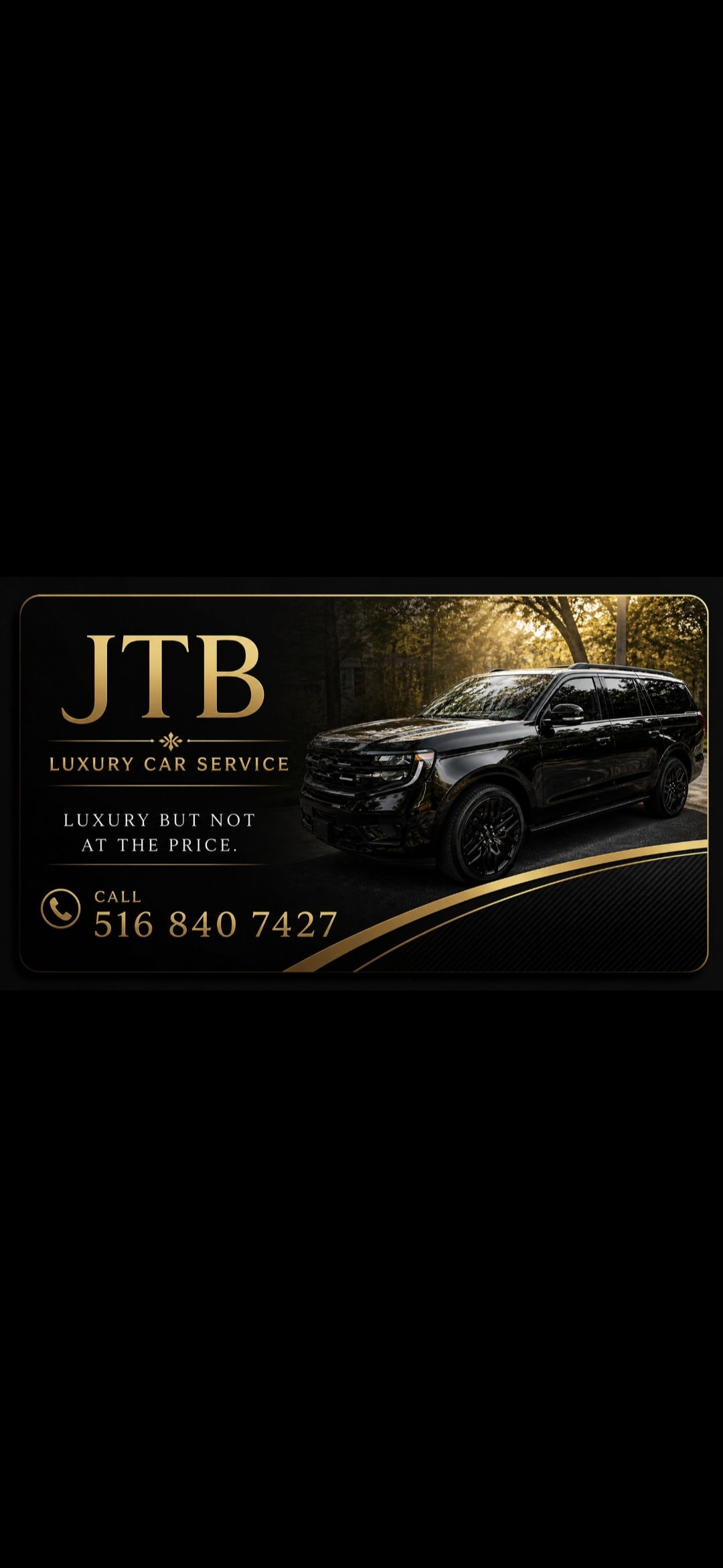 JTB Luxury Car Service Facebook ad: Big summer plans?
