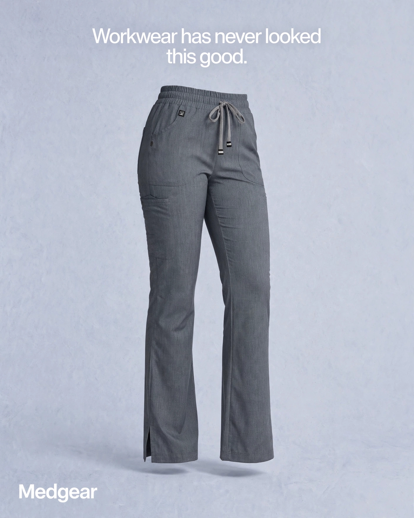 Medgear Facebook ad: Scrub Pants You’ll Actually Want to Wear