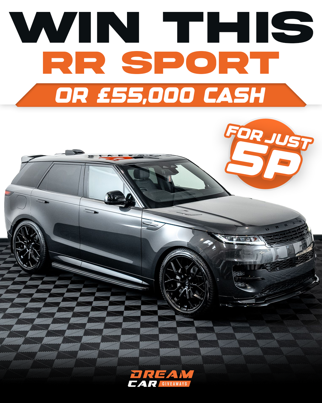 Dream Car Giveaways Facebook ad