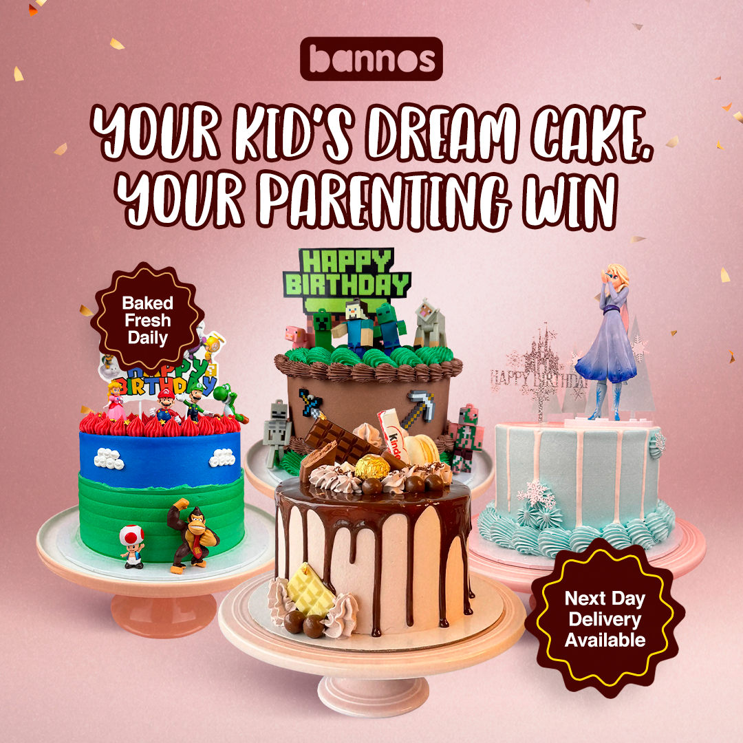 Bannos Cakes Facebook ad