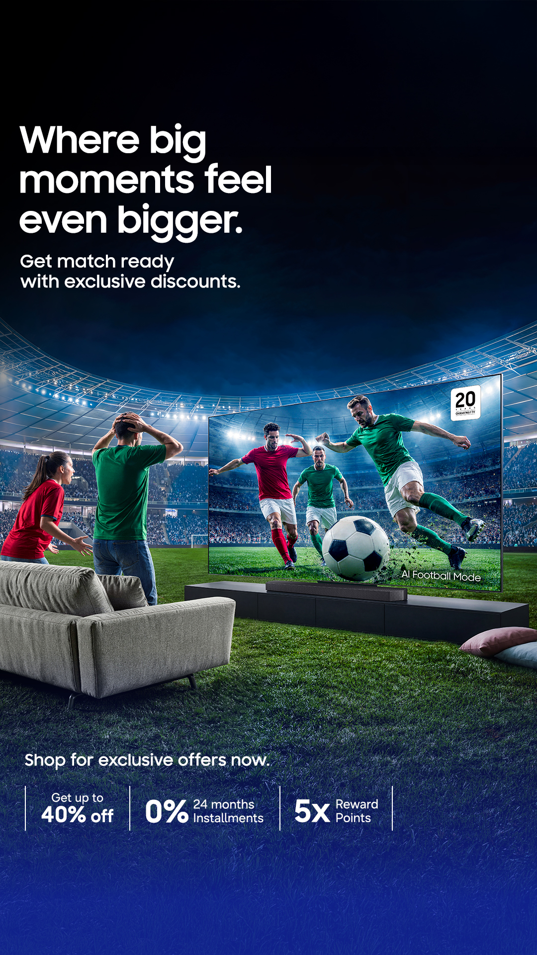 Samsung Facebook ad