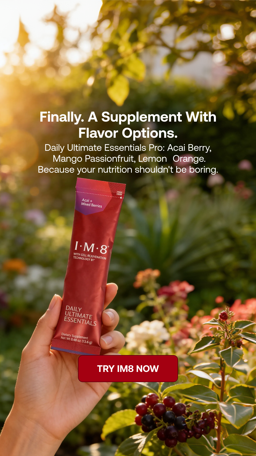 IM8 Health Facebook ad