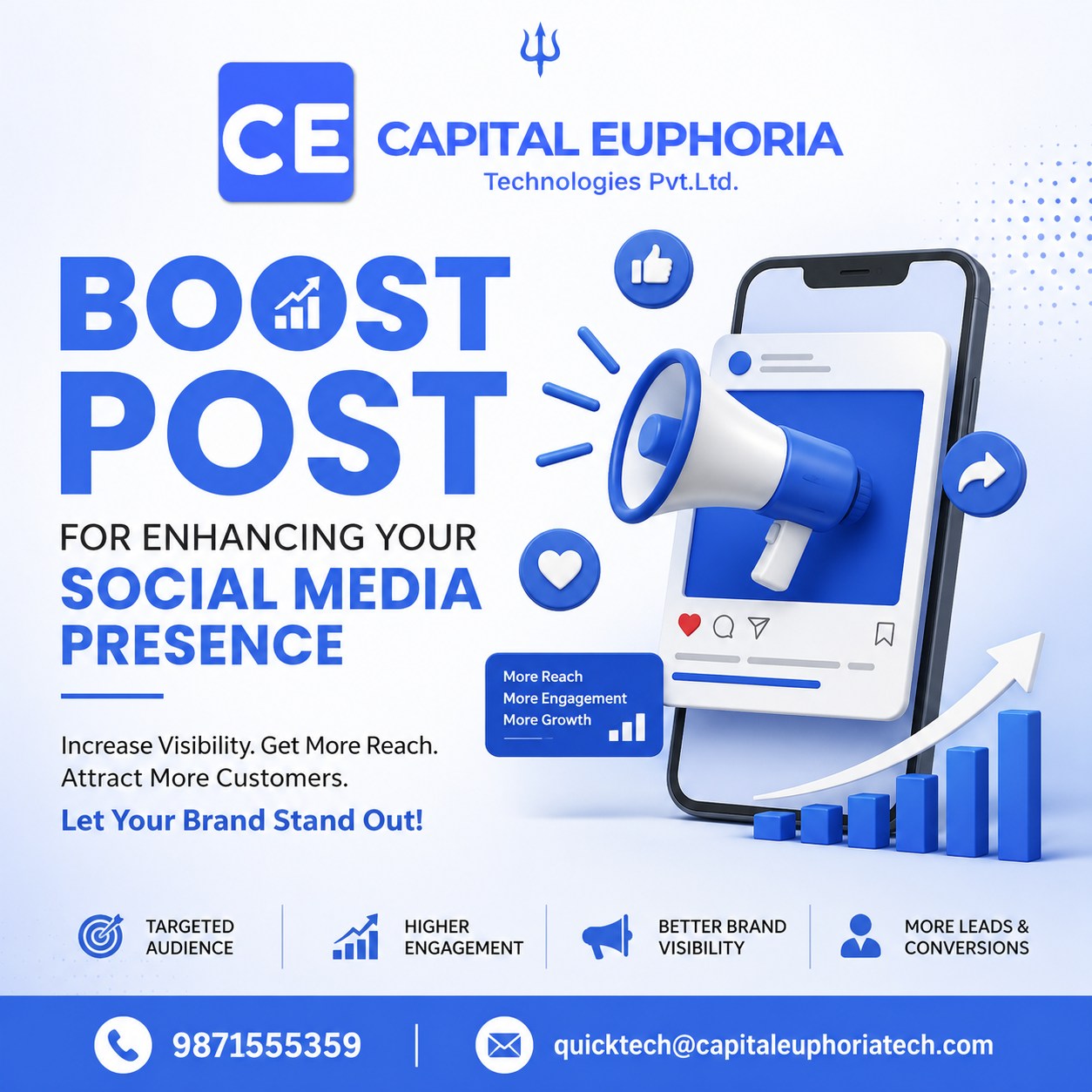 Capital Euphoria Technologies Pvt. Ltd. Facebook ad: Boost Your Business with Smart Facebook & Instagram…