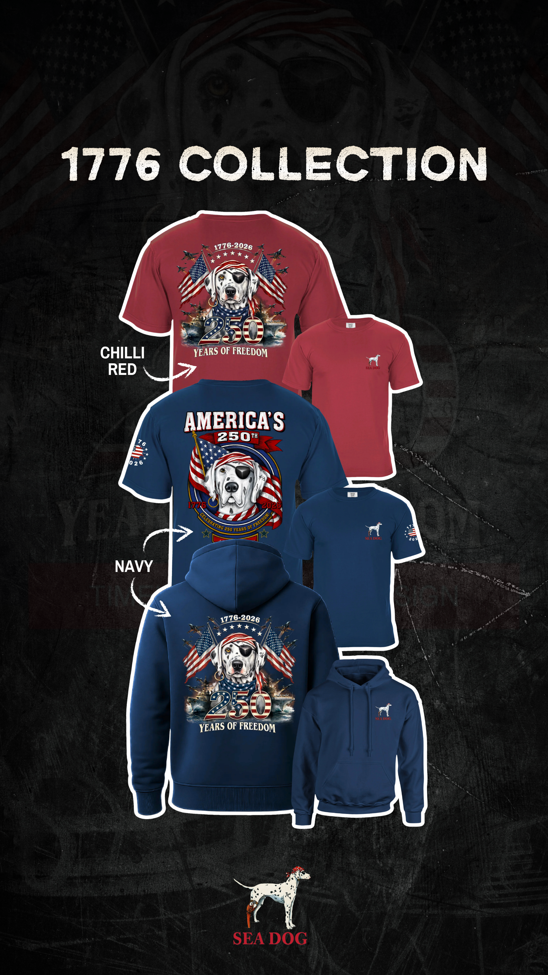 Sea Dog T-Shirts Facebook ad