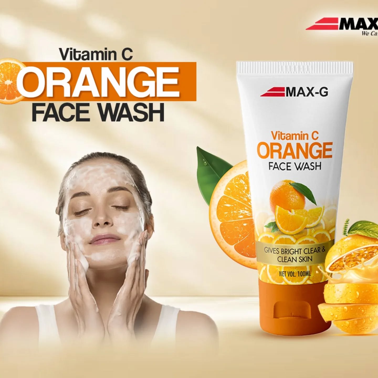 Max Global Trade Pvt Ltd. Facebook ad: Good skin has no gender.