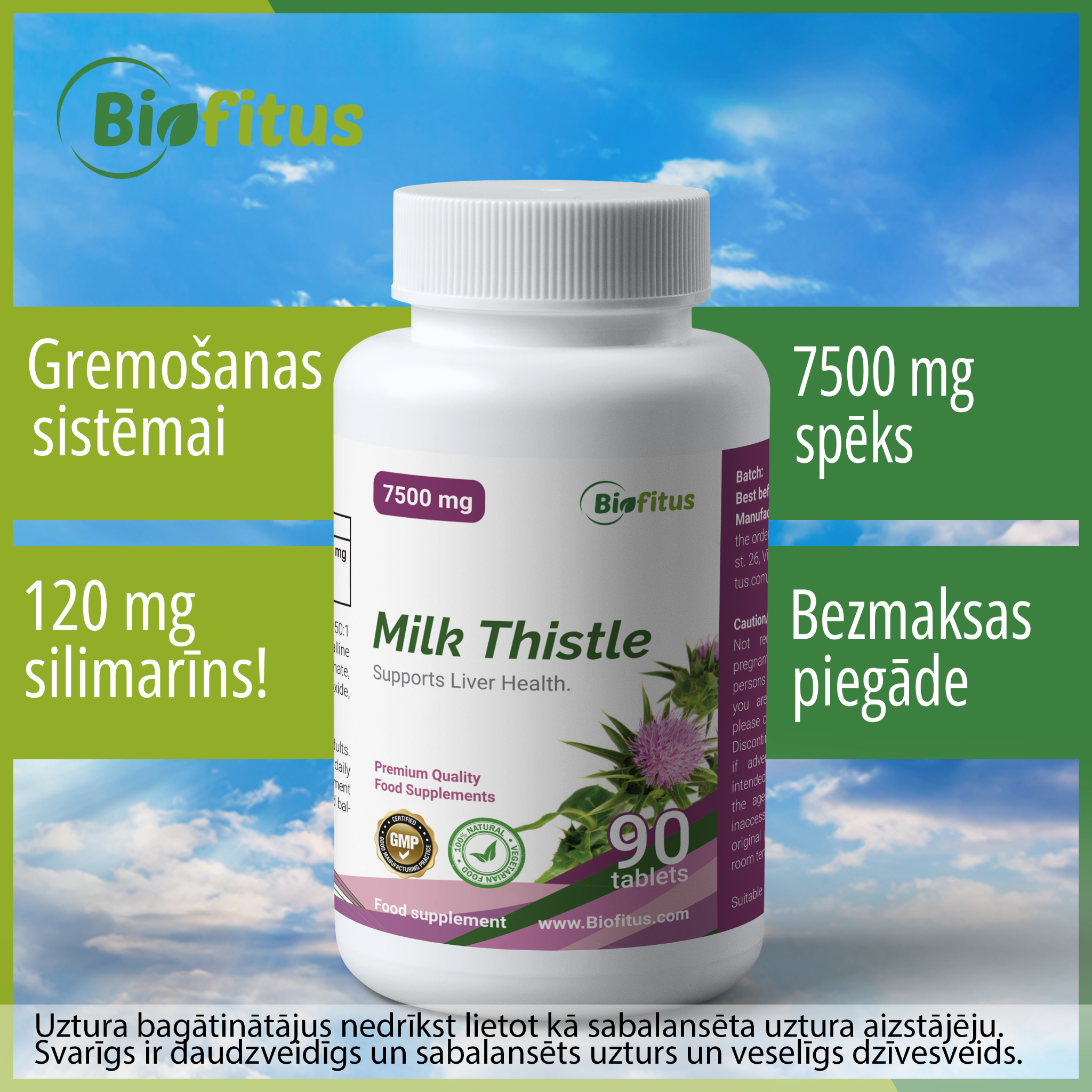 Biofitus.lv Facebook ad