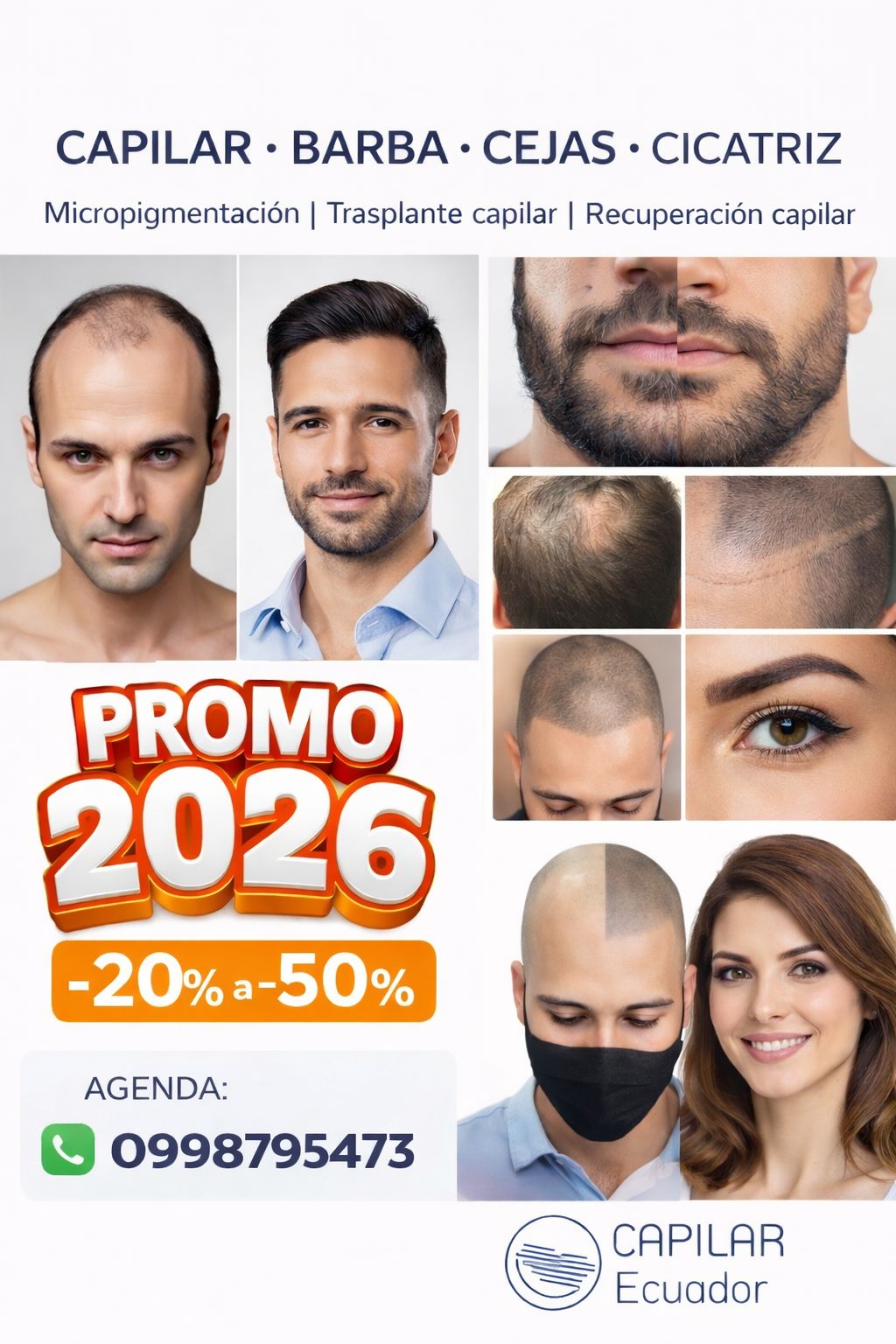 Capilar Ecuador Facebook ad: Chatea con nosotros