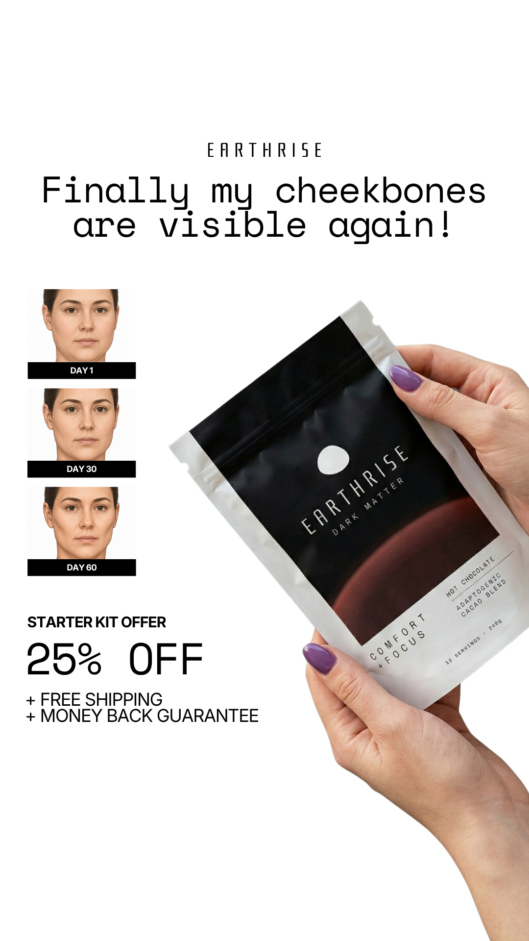 Earthrise Facebook ad