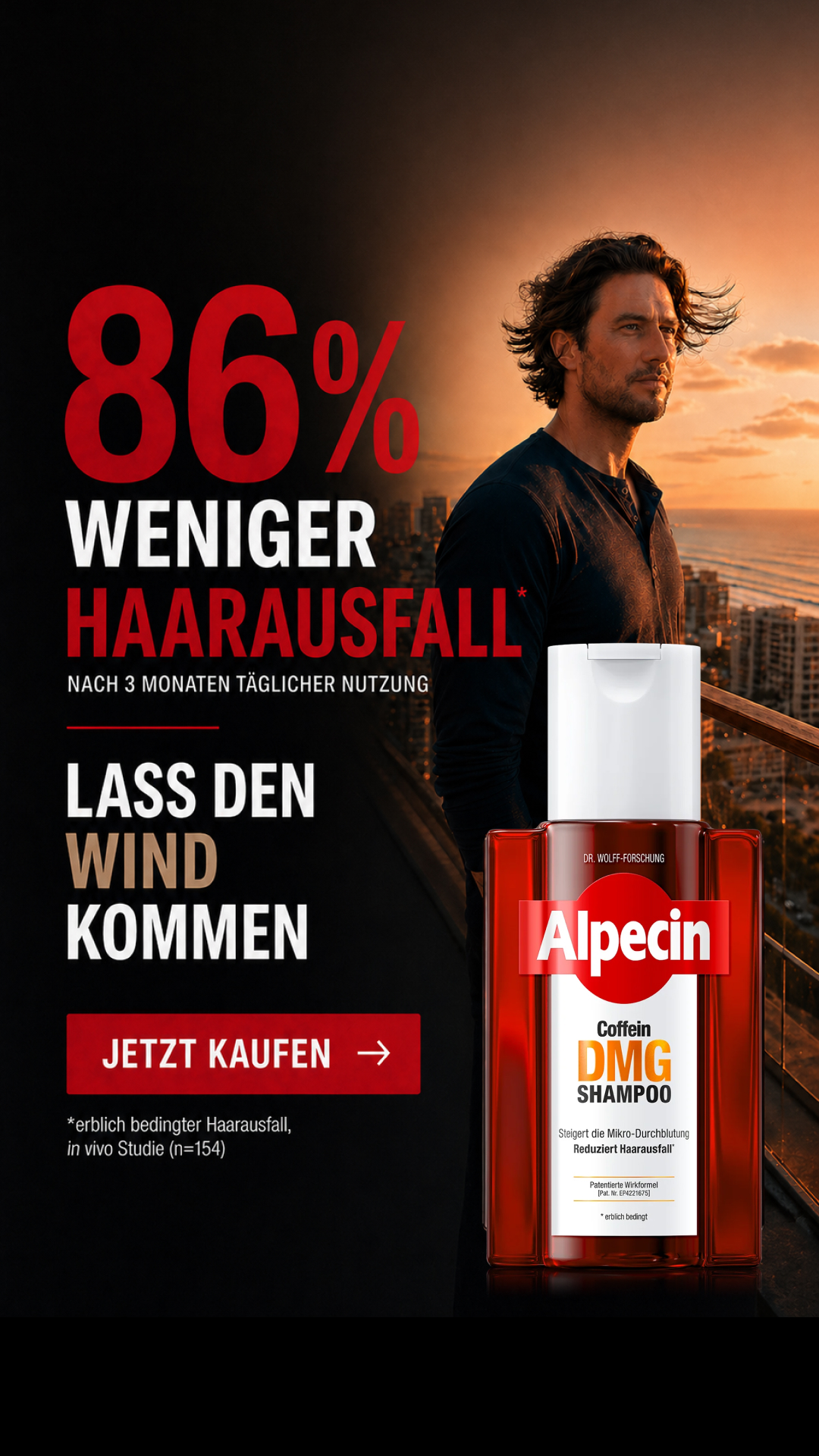 Alpecin Facebook ad