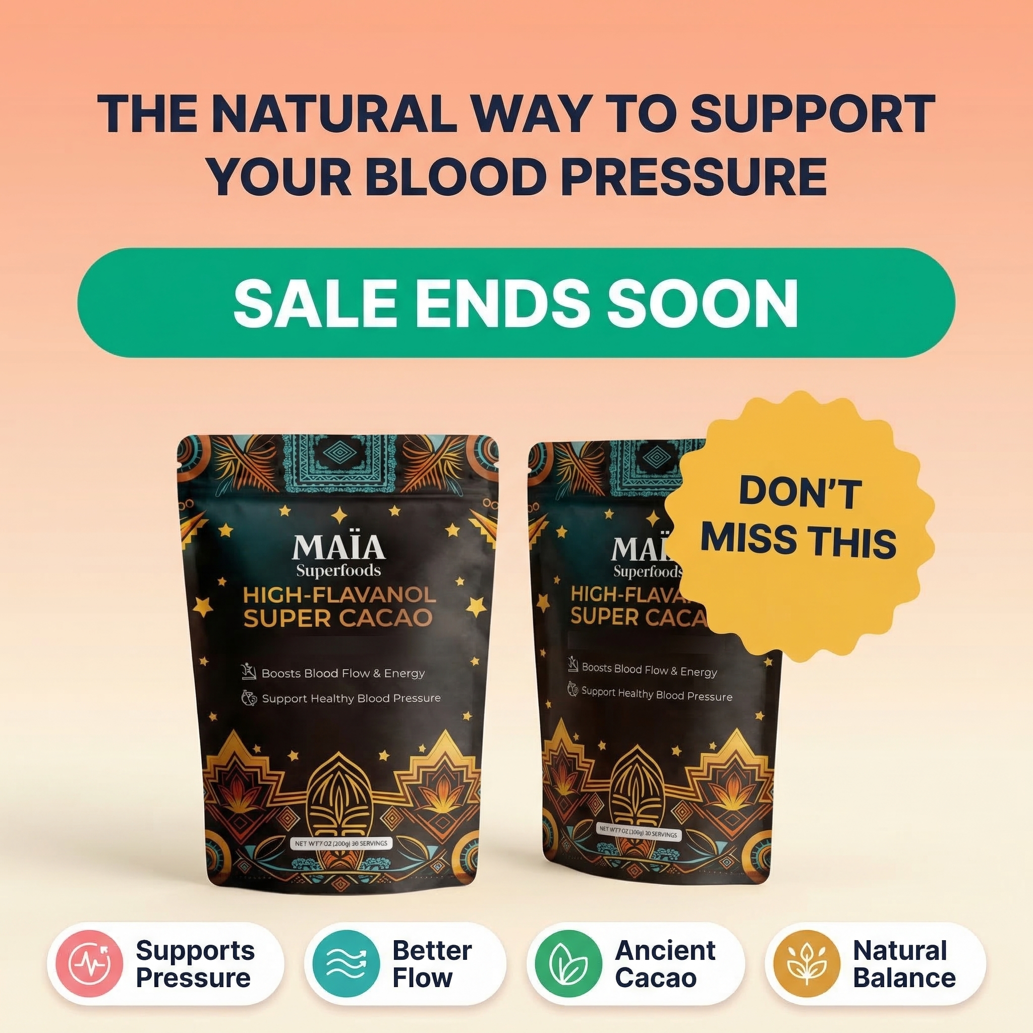 Flavanol Research Institute  Facebook ad