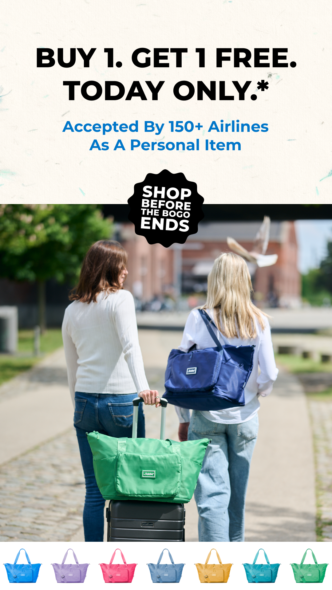The Foldie Facebook ad from Jun 19, 2026