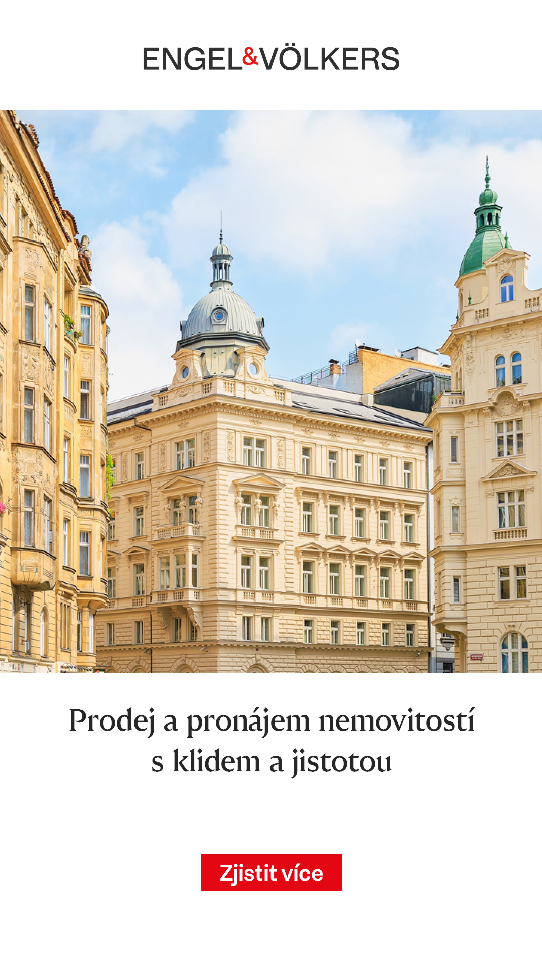 Engel & Völkers Prague Facebook ad