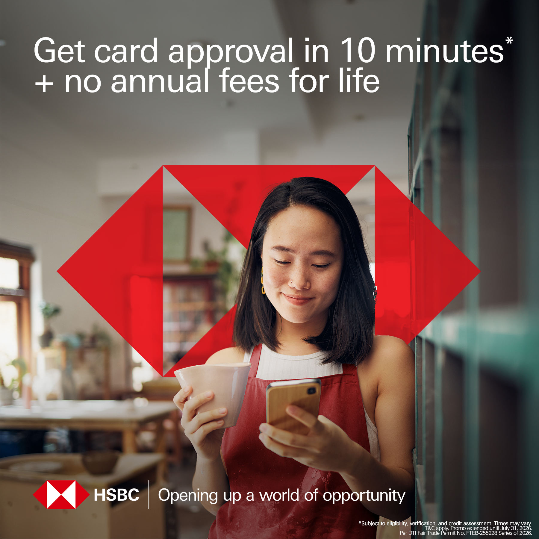HSBC Facebook ad
