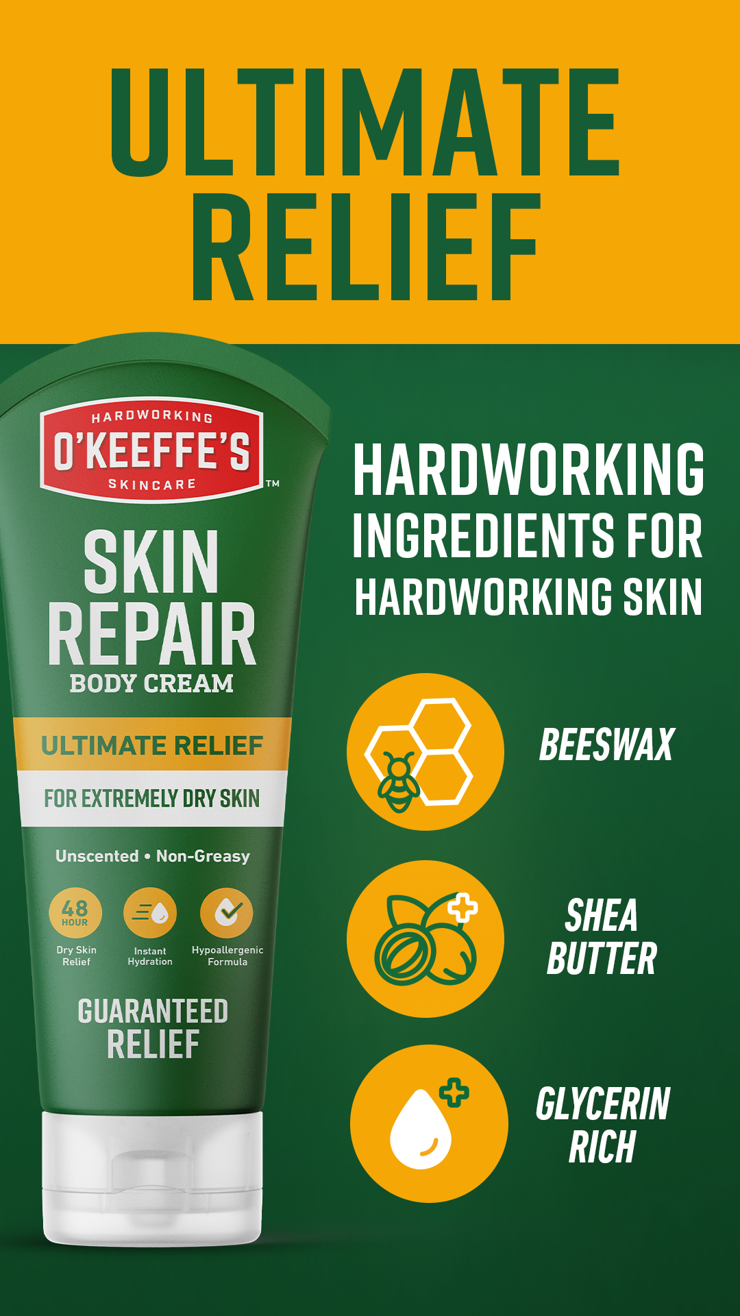 O'Keeffe's Company Facebook ad
