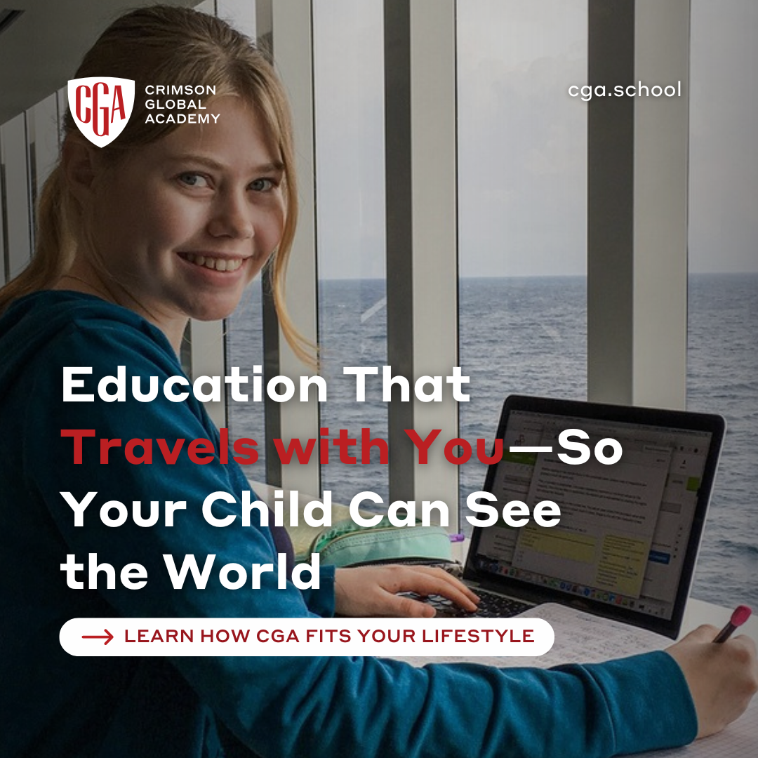 Crimson Global Academy Facebook ad