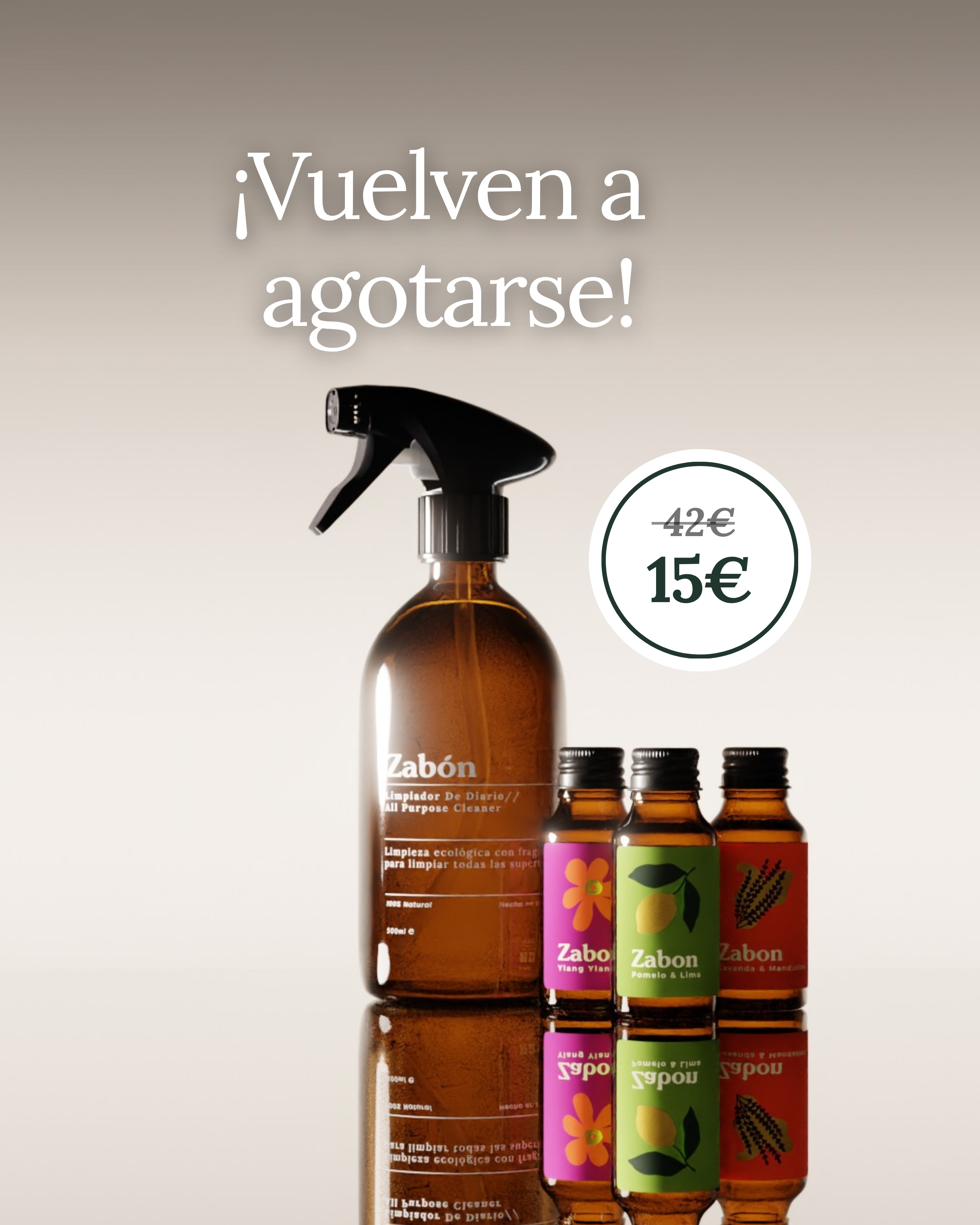Zabon Facebook ad: Limitado: GRATIS Botella De Por Vida
