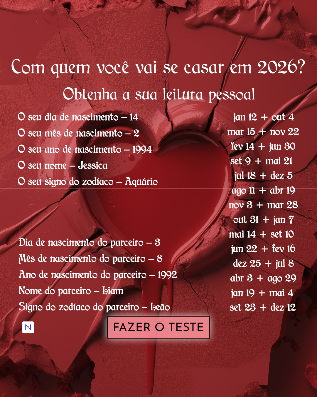 Nebula: Marriage Compatibility Facebook ad