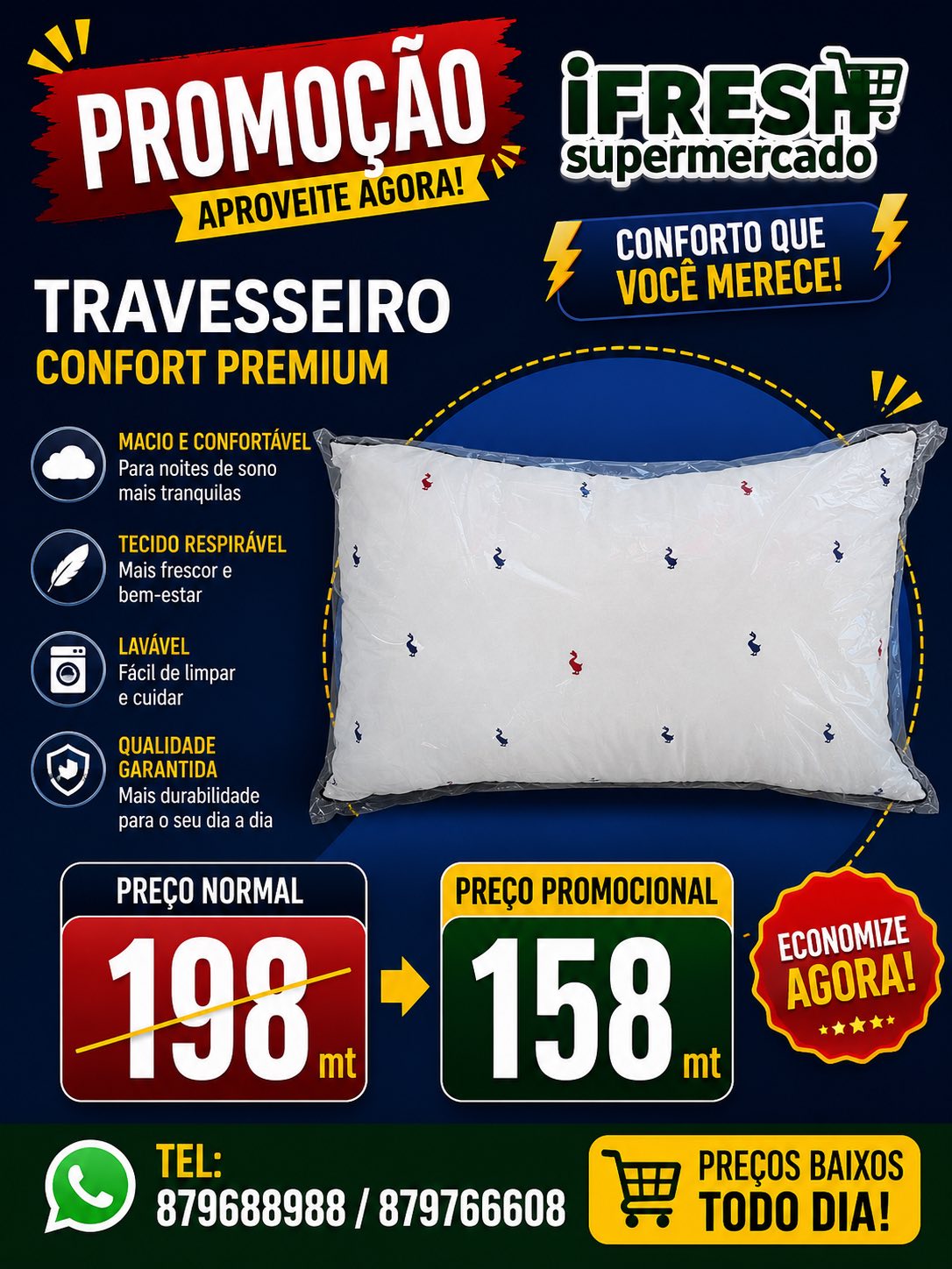 Ifresh supermercado Facebook ad