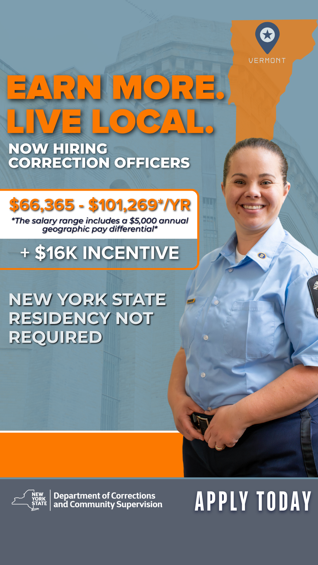 NYSDOCCS-Recruitment Facebook ad
