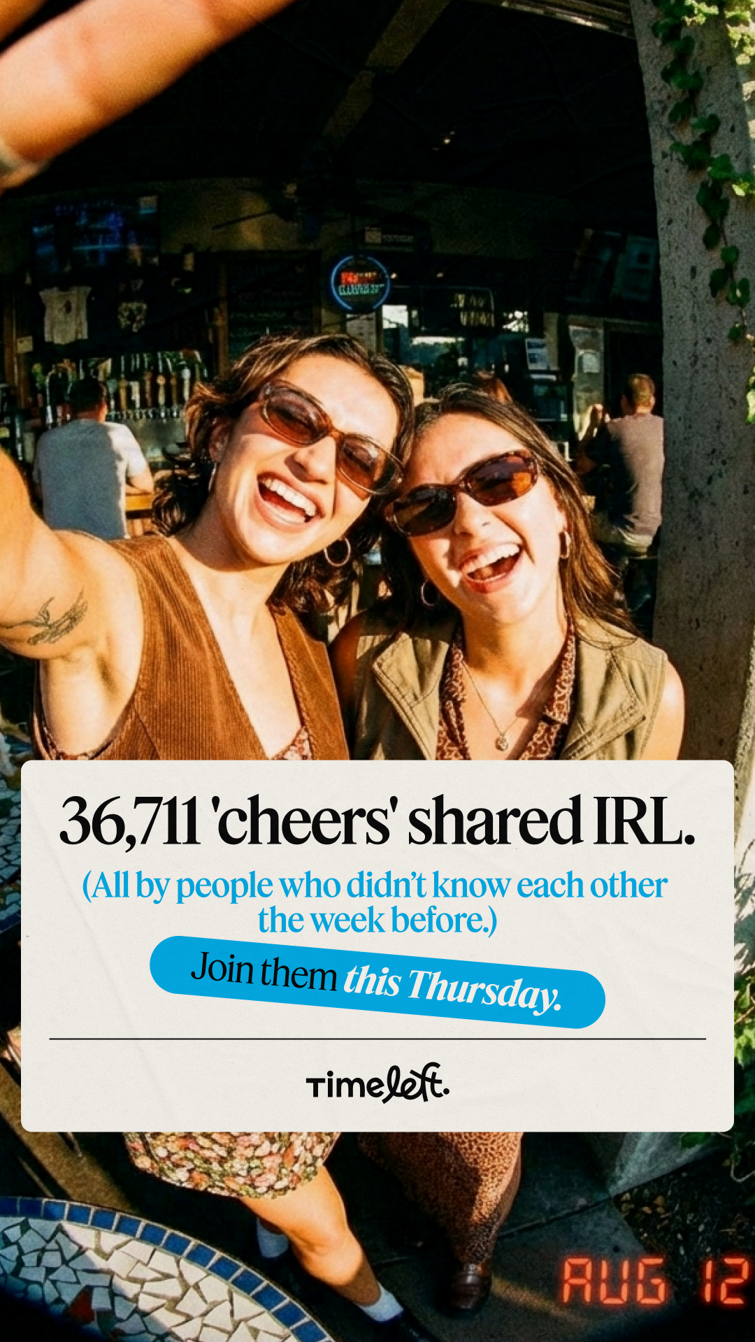 Timeleft Facebook ad