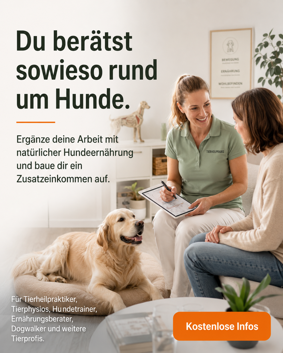Clemens Eigler Reico Partner Facebook ad: Hundefutter empfehlen & verdienen