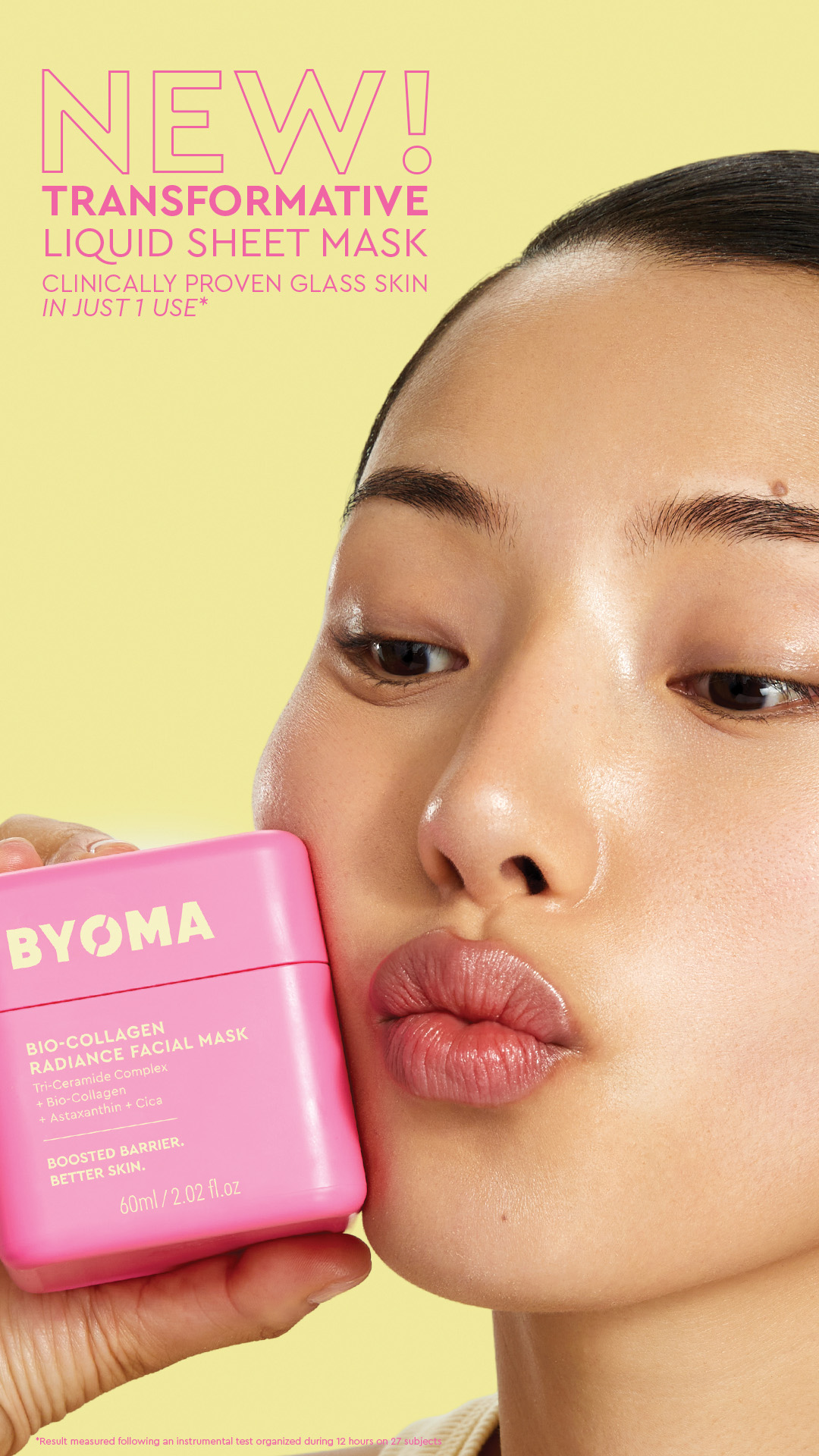 BYOMA Facebook ad from Feb 19, 2026