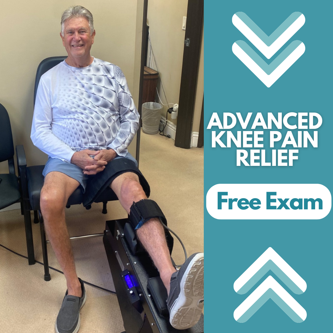 Summit Spinal Care Facebook ad: Non-Surgical Knee Pain Treatment