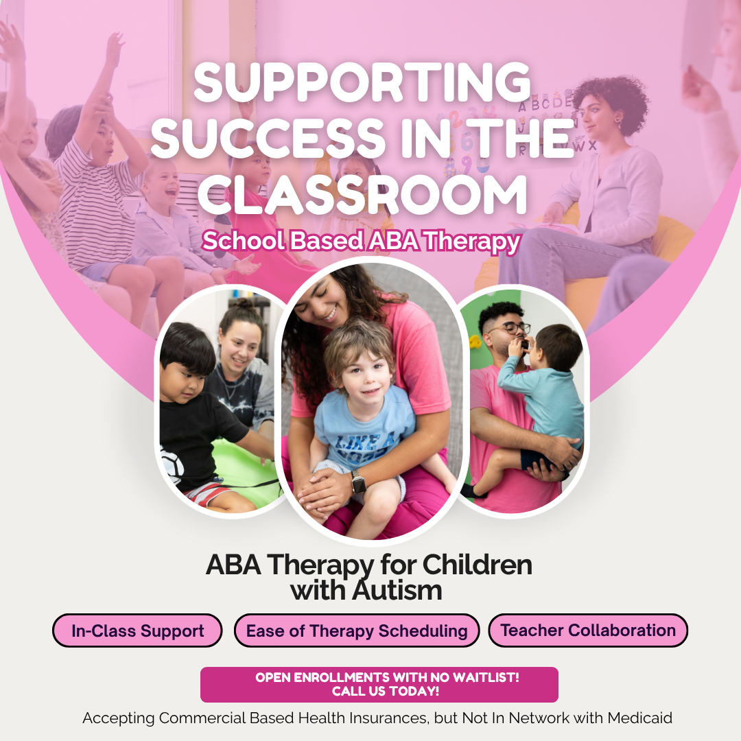Brightside ABA Facebook ad: Click to learn how school-based ABA therapy
