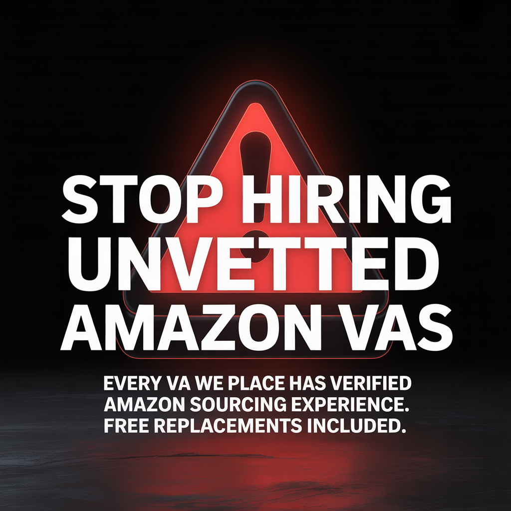 Selling Fast Lane Facebook ad: Trained Amazon VAs From $5/Hour