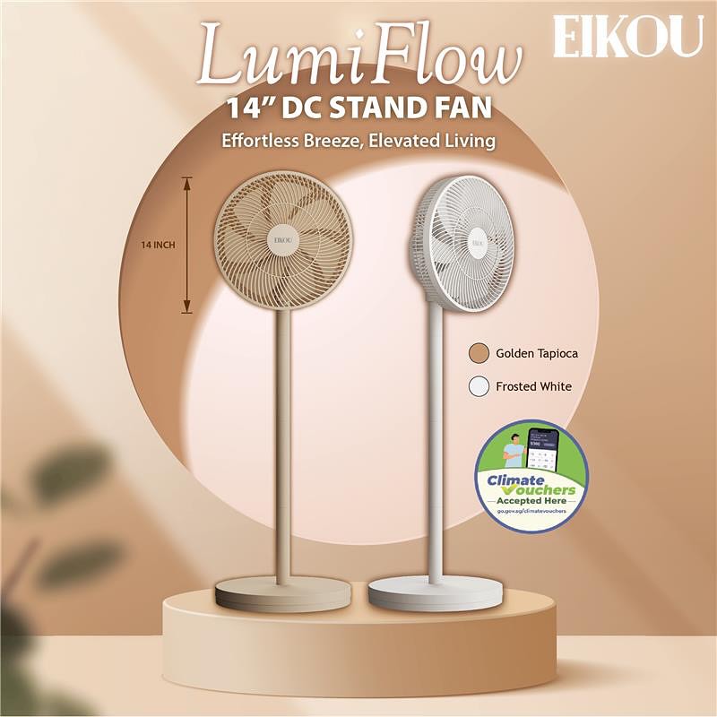 EIKOU Facebook ad: Freshly Landed in Singapore!