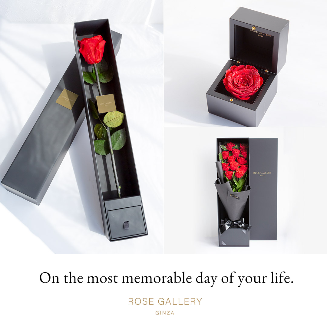 Rosegallery Facebook ad: ROSE GALLERY, Japan's first luxury rose specialty store…