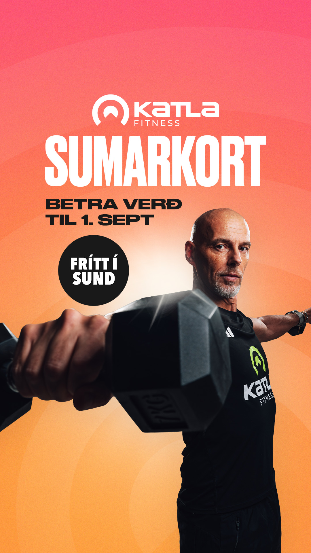 Katla Fitness Facebook ad from May 6, 2026