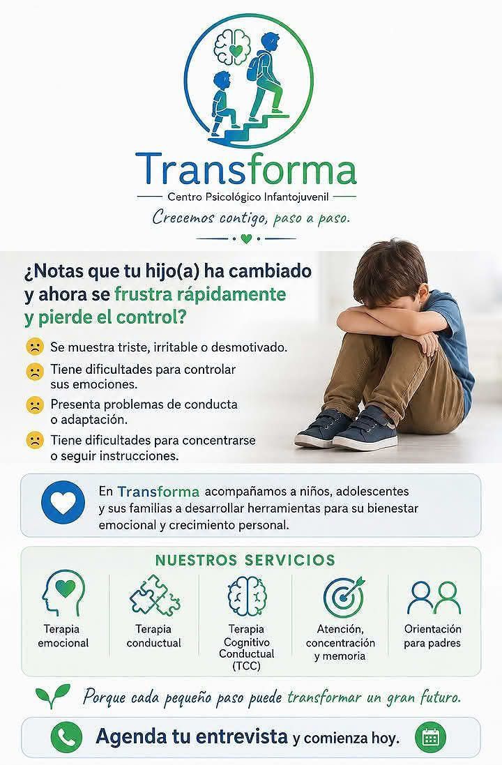 centro psicológico Transforma Facebook ad from Jul 6, 2026