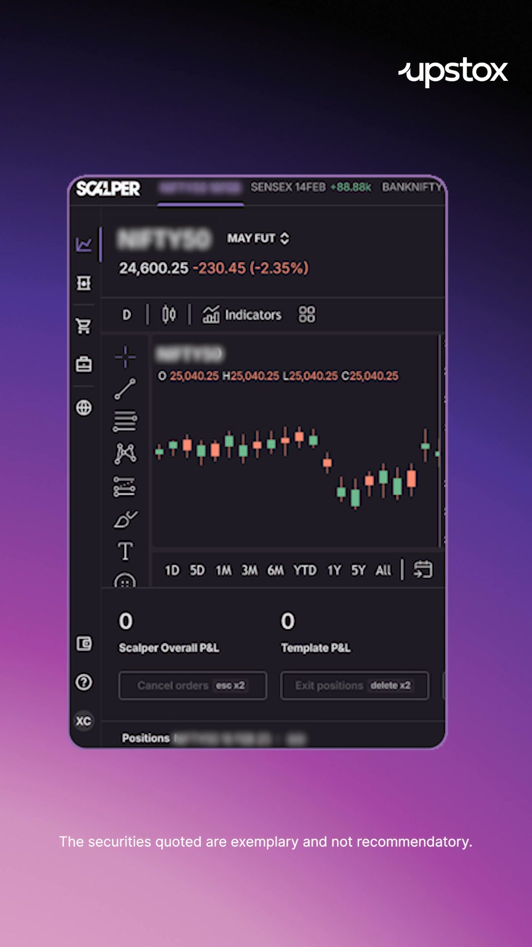 Upstox Facebook ad: Open your FREE Demat now!