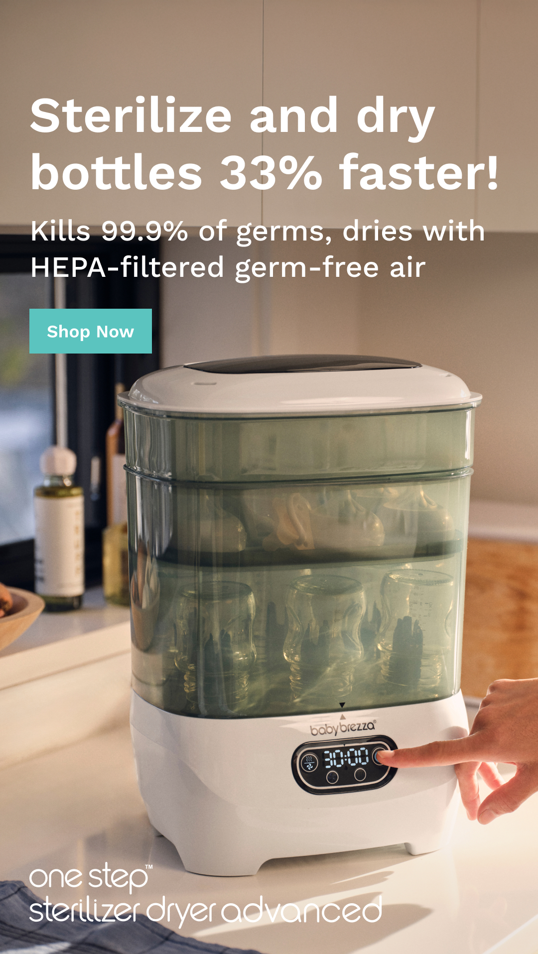 Baby Brezza Australia Facebook ad