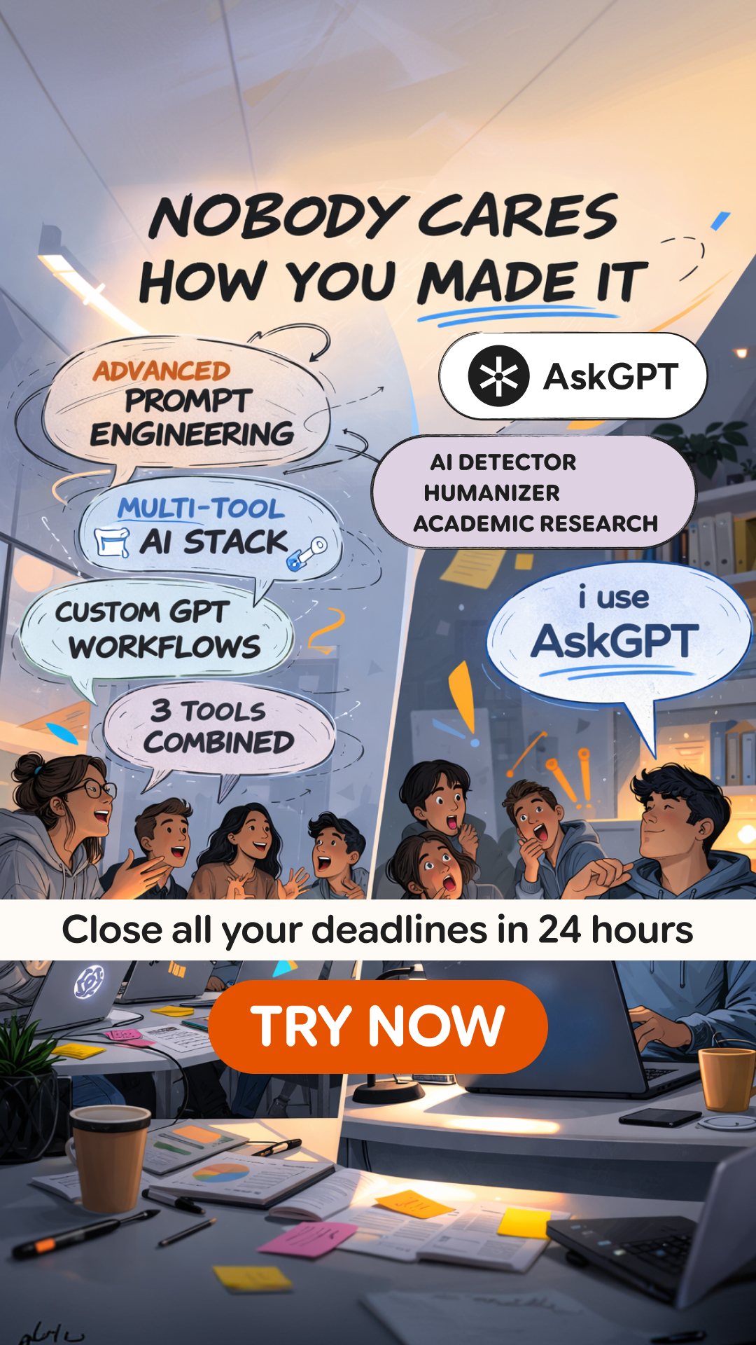 Askgpt.app Facebook ad from Mar 20, 2026