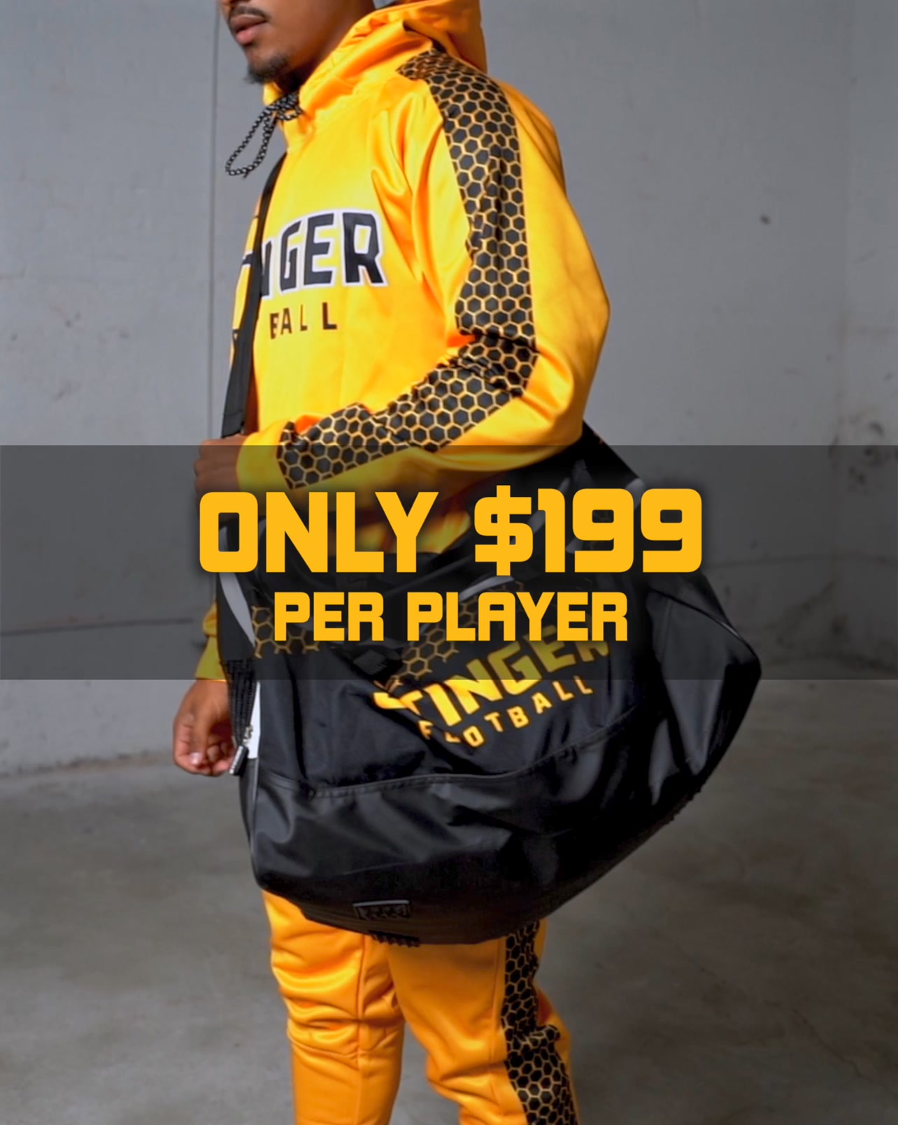 Stinger Sports Facebook ad: Ultimate Team Package: $199