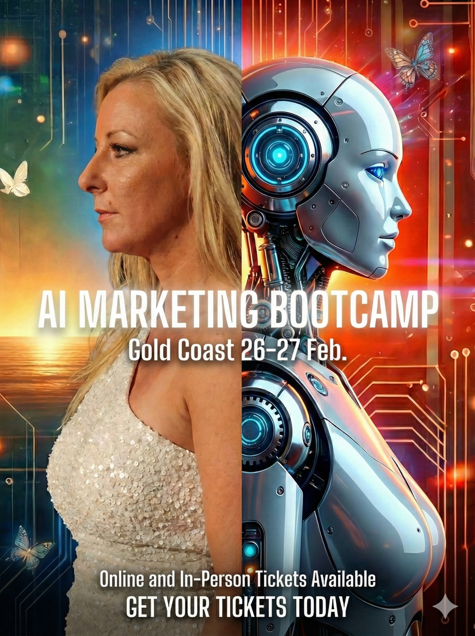TekMatix Facebook ad: AI MARKETING Bootcamp: Get Your Ticket Today