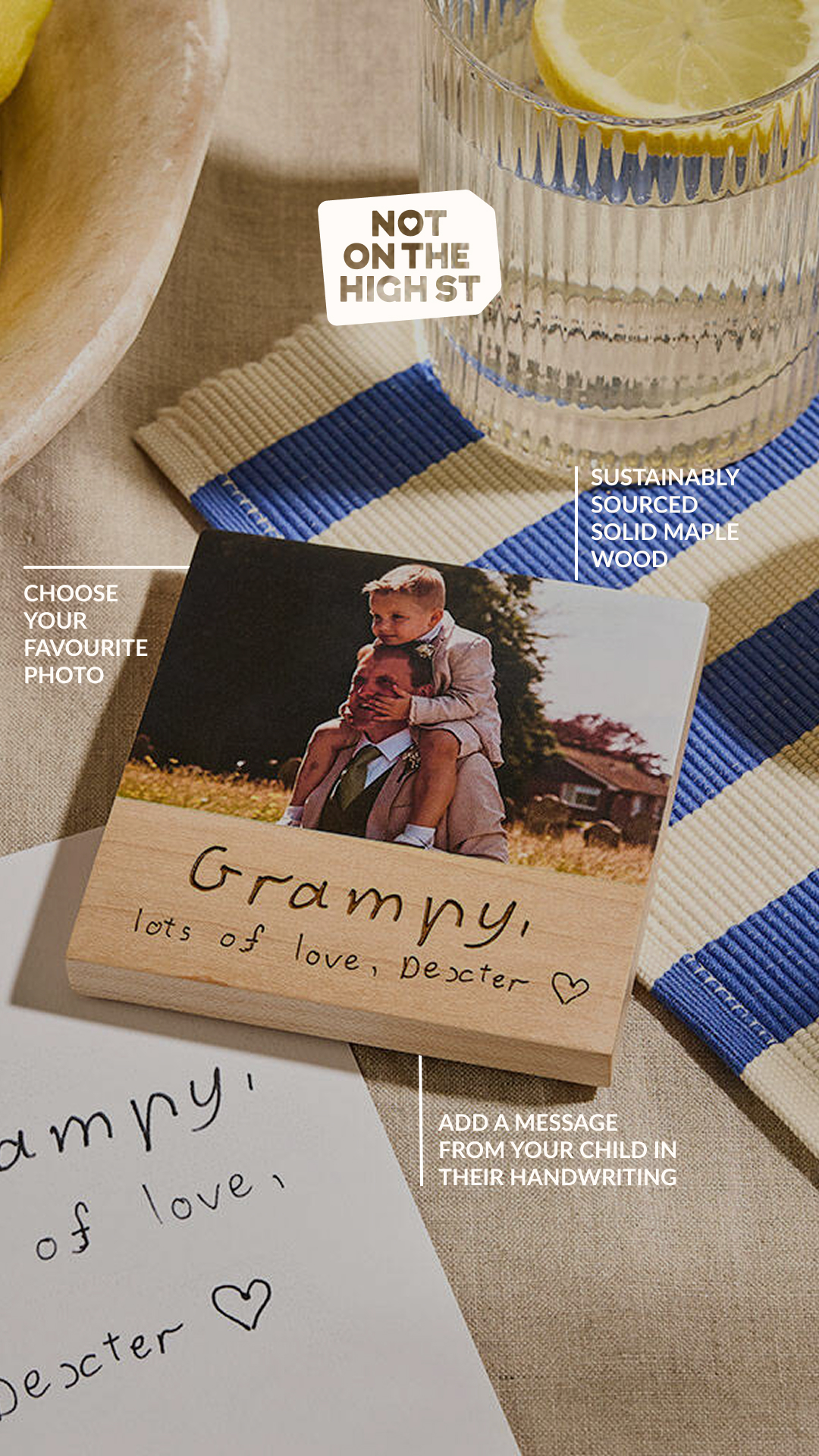 notonthehighstreet Facebook ad