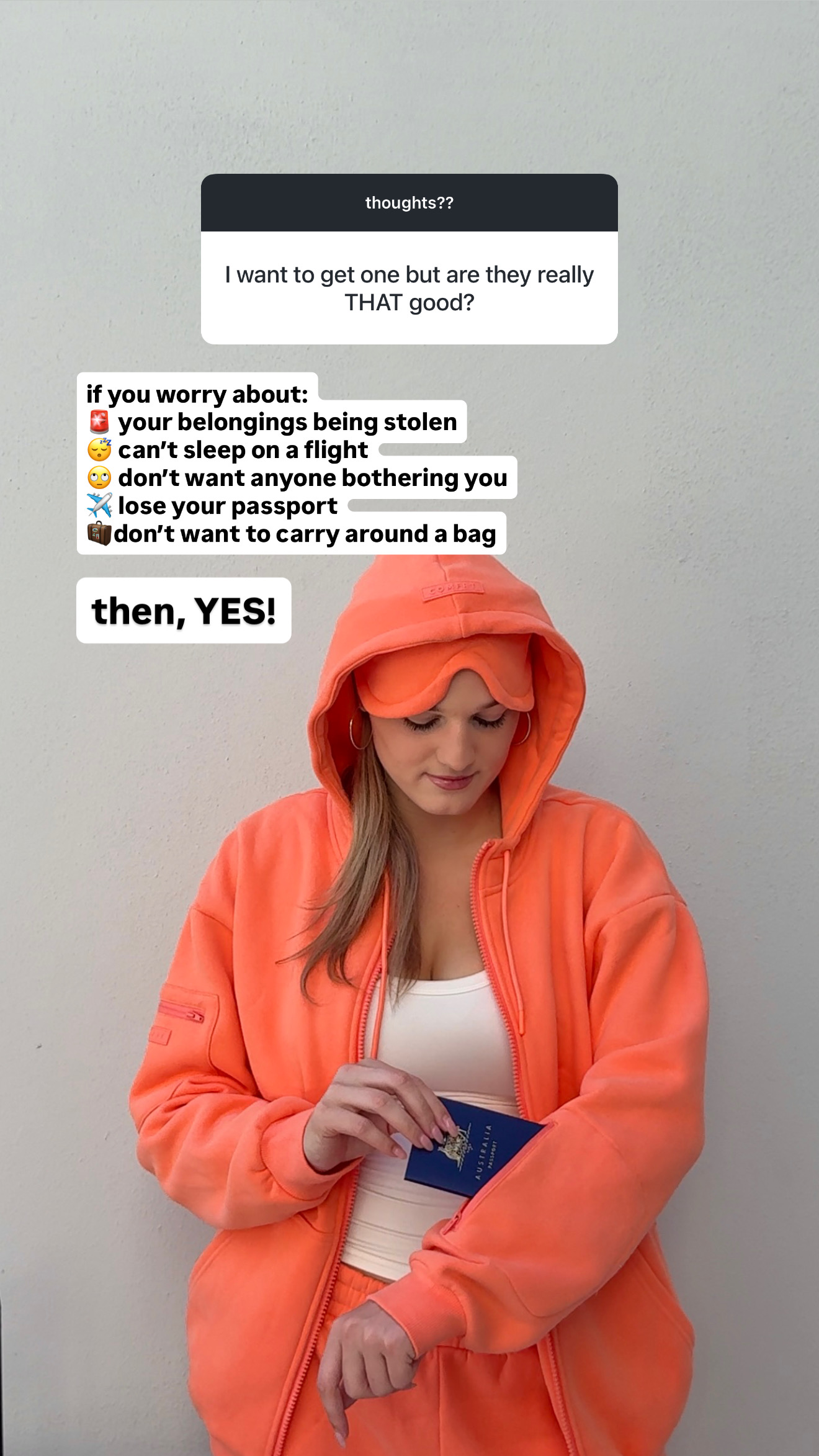 Comfrt Facebook ad