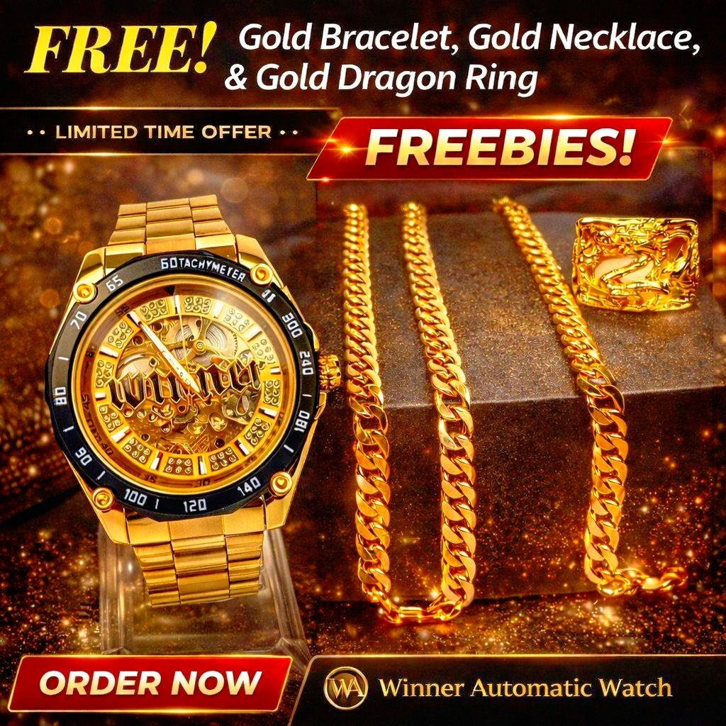 Winner Automatic Watch Facebook ad