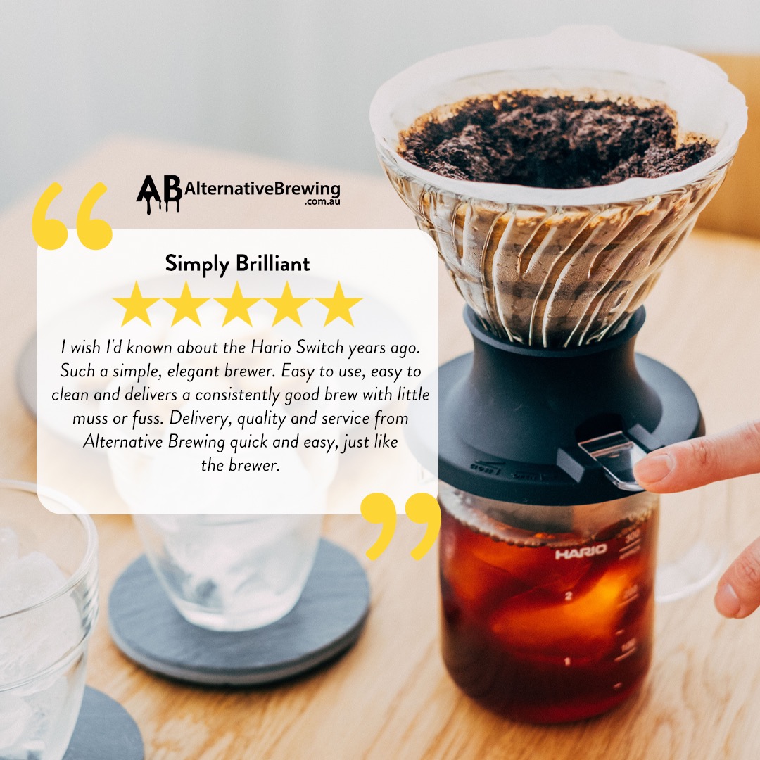 Alternative Brewing Facebook ad: Enjoy better coffee & save money!