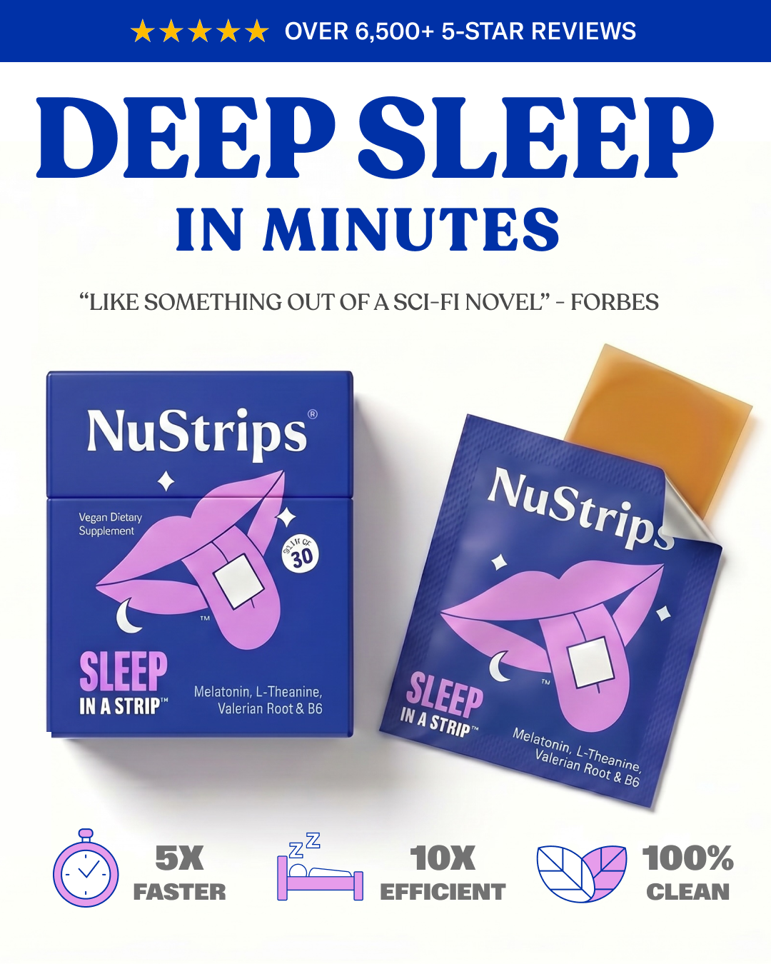NuStrips Facebook ad