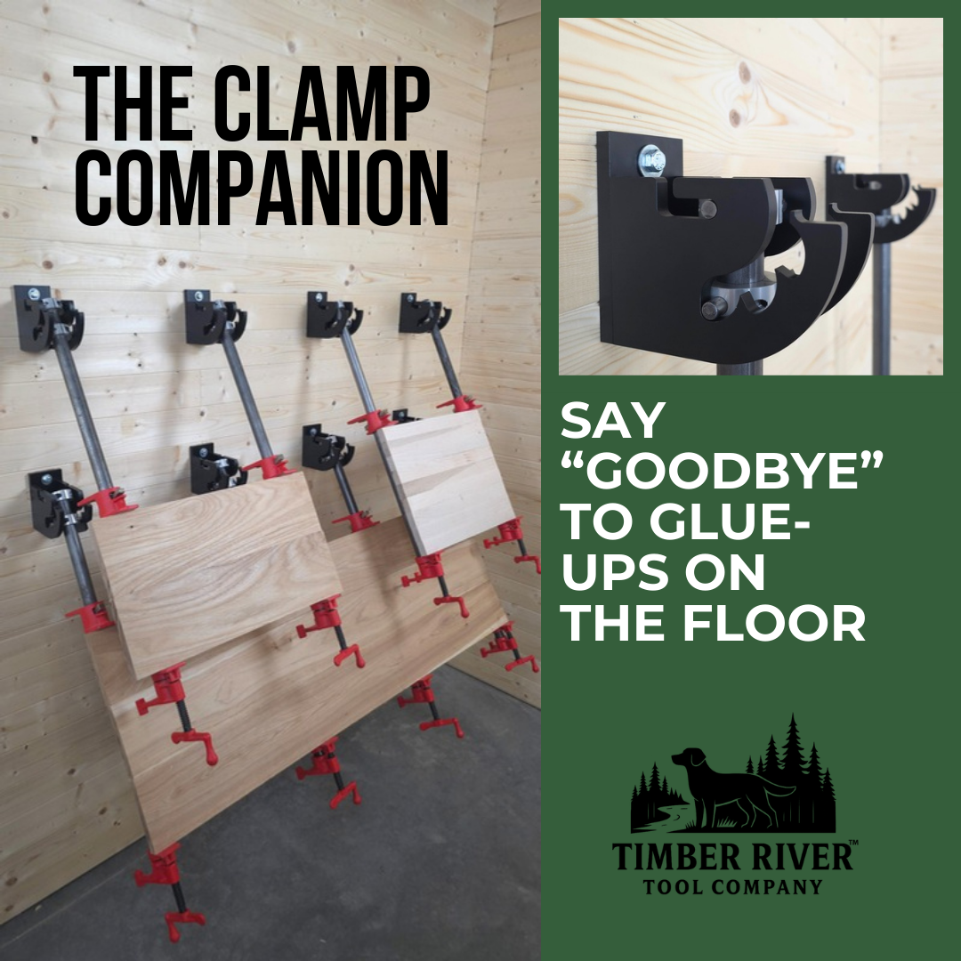 Timber River Tool Company Facebook ad: Built for Woodworkers With Full-Time Jobs