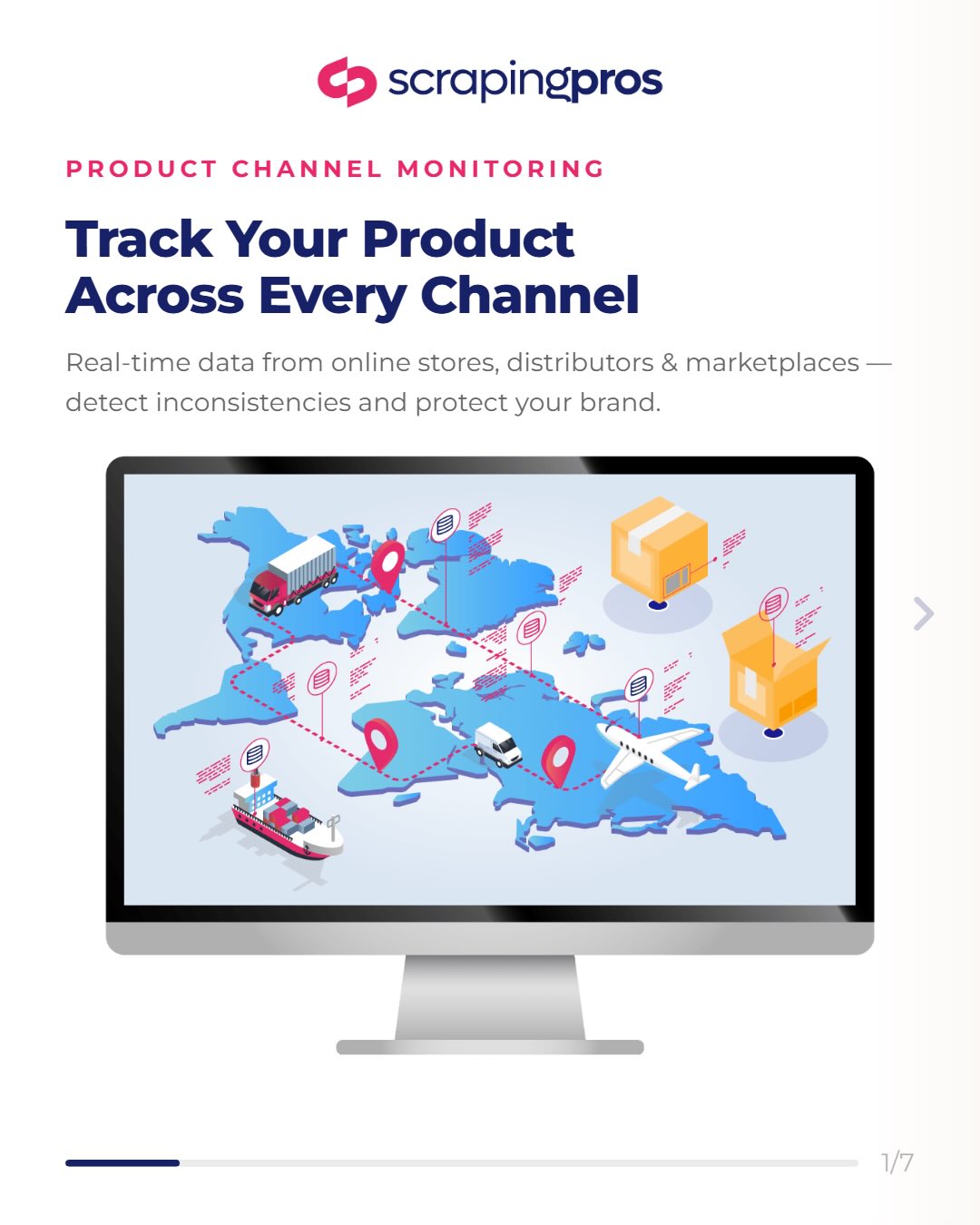 scrapingpros Facebook ad: Is your product being sold the way you…