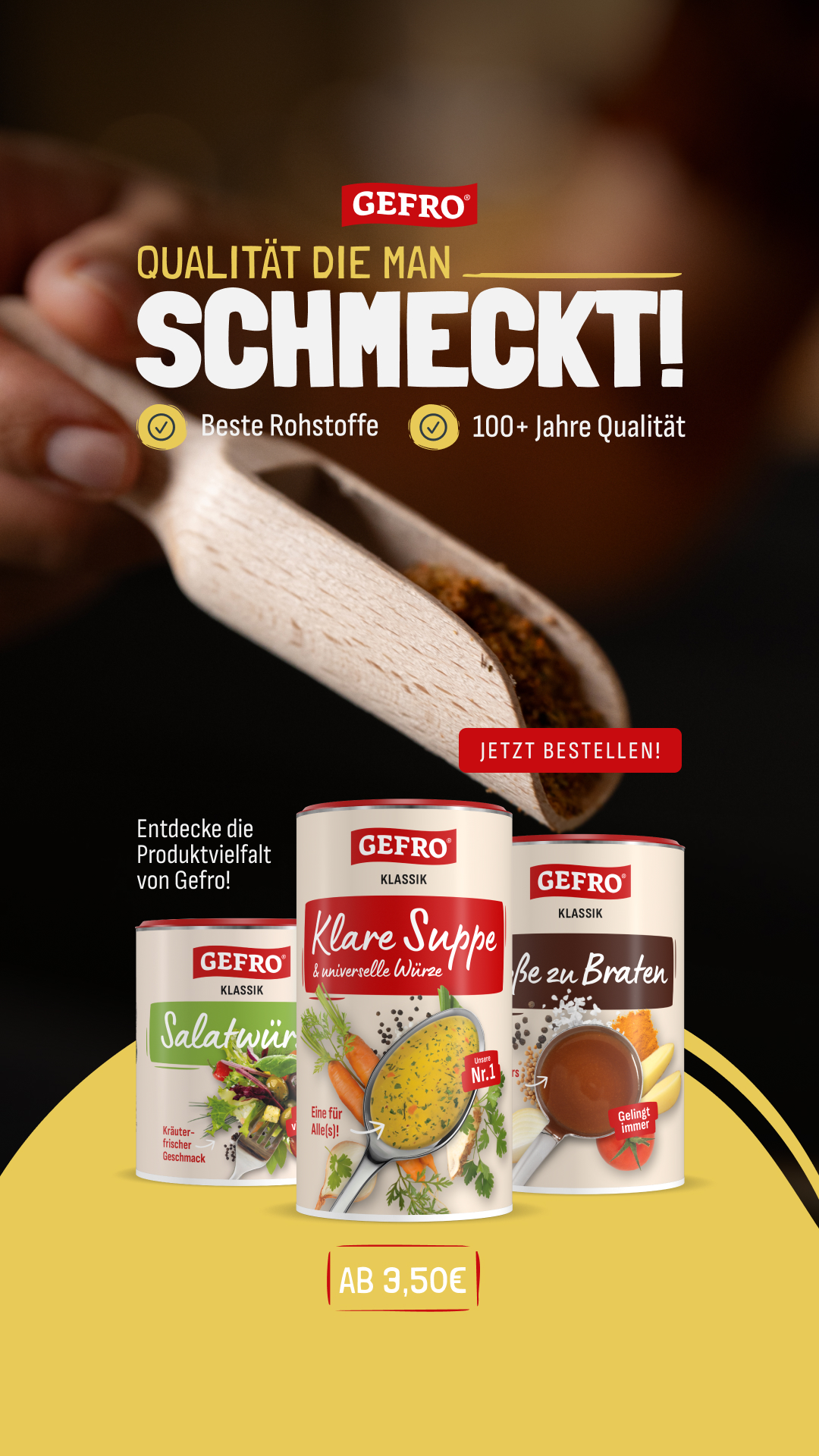 GEFRO Facebook ad