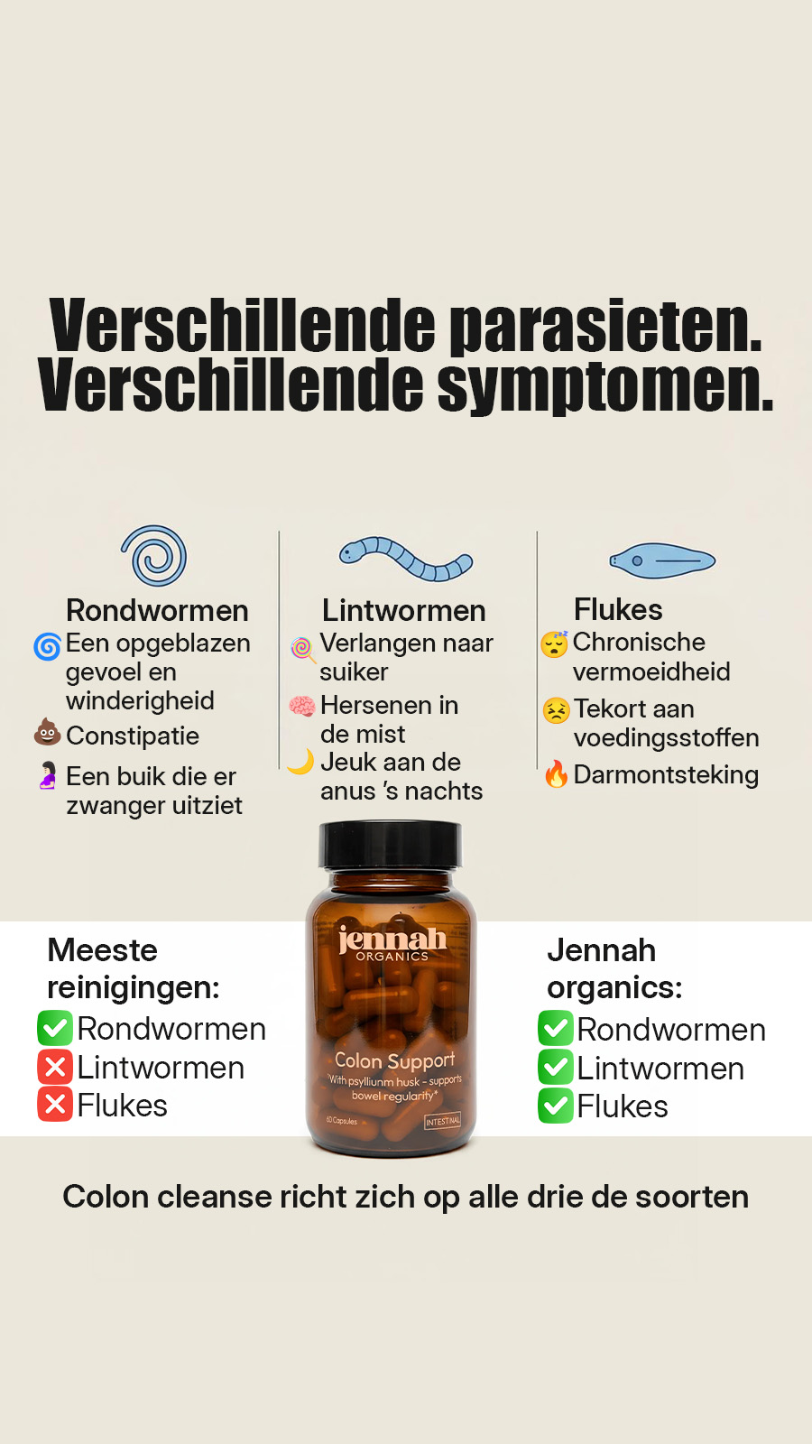 Jennah Organics Facebook ad