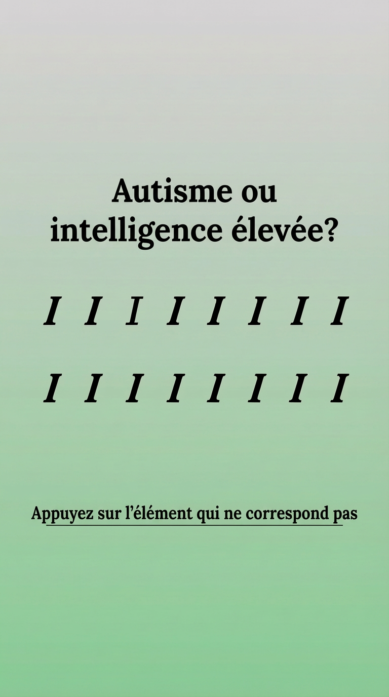 International IQ test Facebook ad