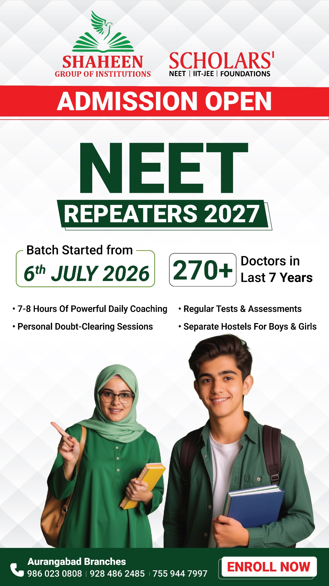 Scholars' Shaheen Academy Facebook ad
