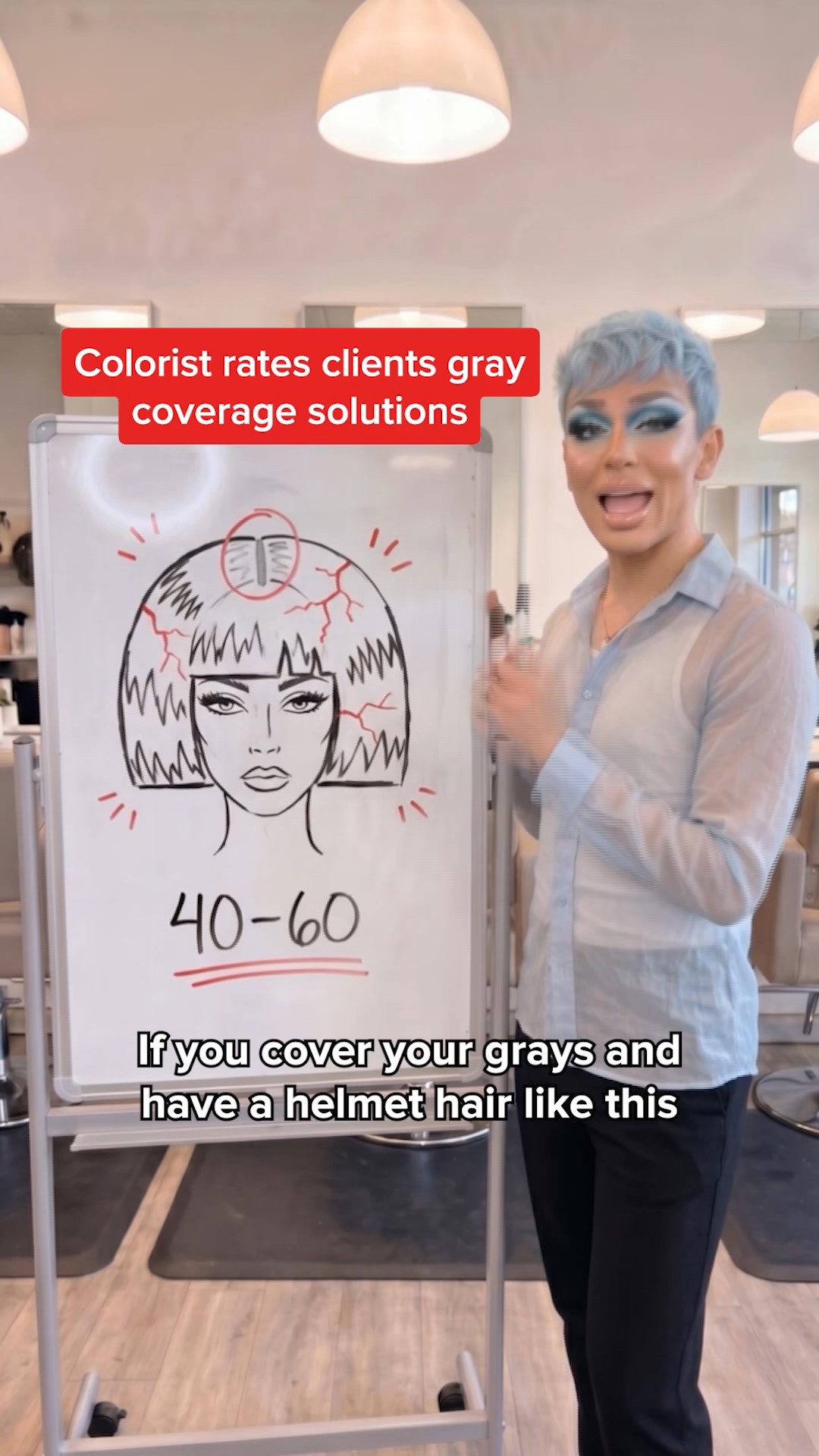 Hair Expert Tips Facebook ad: The 10-Minute Gray Eraser